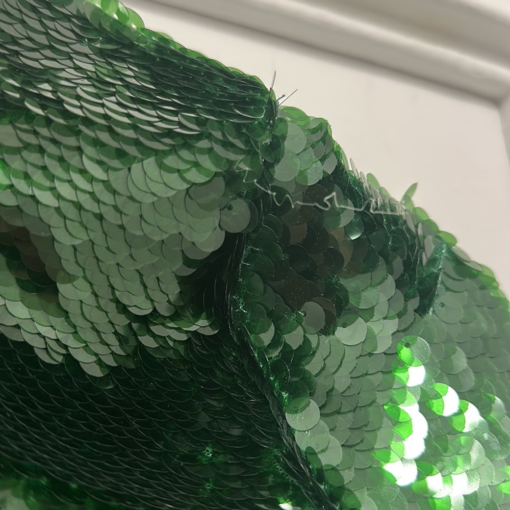 House of CB Green Sequin Holiday Dress - Picture 10 of 10